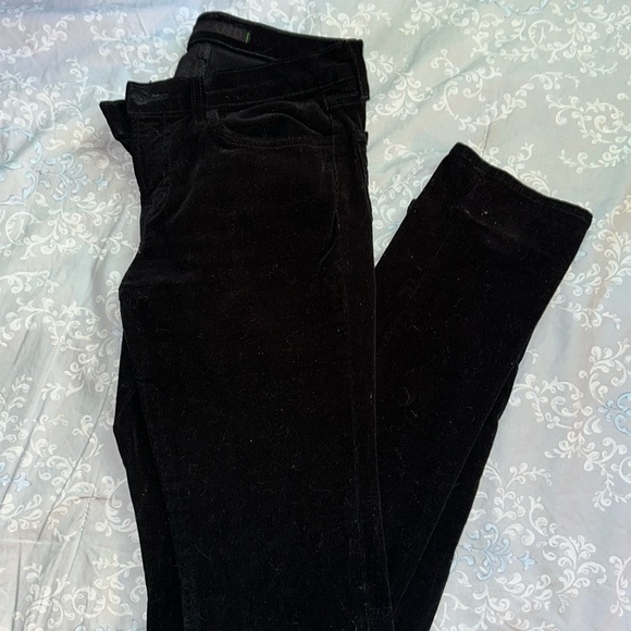 🌙J BRAND🌙 black velvet corduroy - Picture 2 of 3
